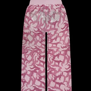 BLADE CAMO VELOUR SWEATPANTS PINK