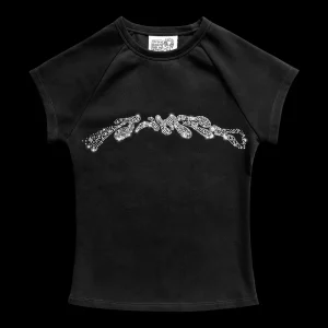 DIGI MASCOT RHINESTONE BABY TEE