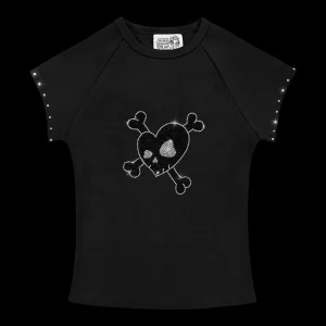 FATAL RHINESTONE BABY TEE