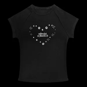 LOVESICK BABY TEE BLACK