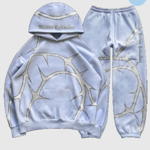 Named Collective Thorn Rhinestone Iced Blue Tracksuit