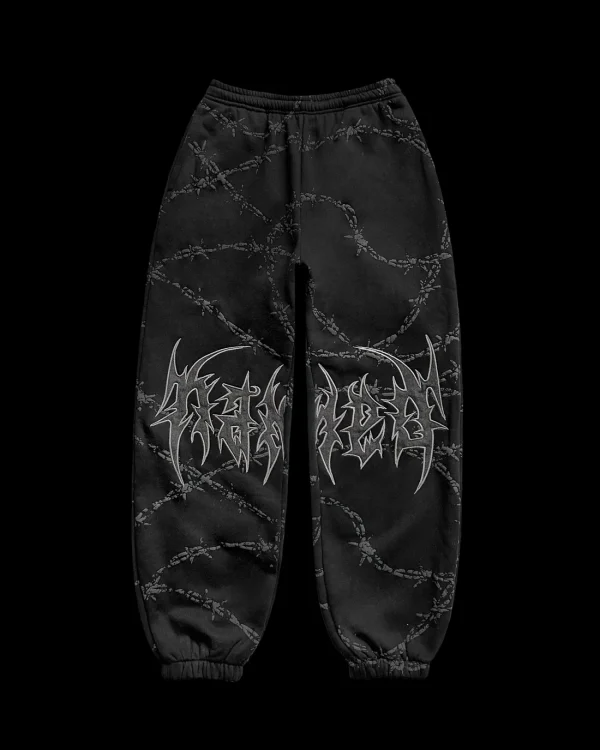 REMORSE SWEATPANTS BLACK AS HELL