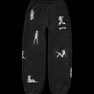 UNREALISTIC IDEALS SWEATPANTS BLACK